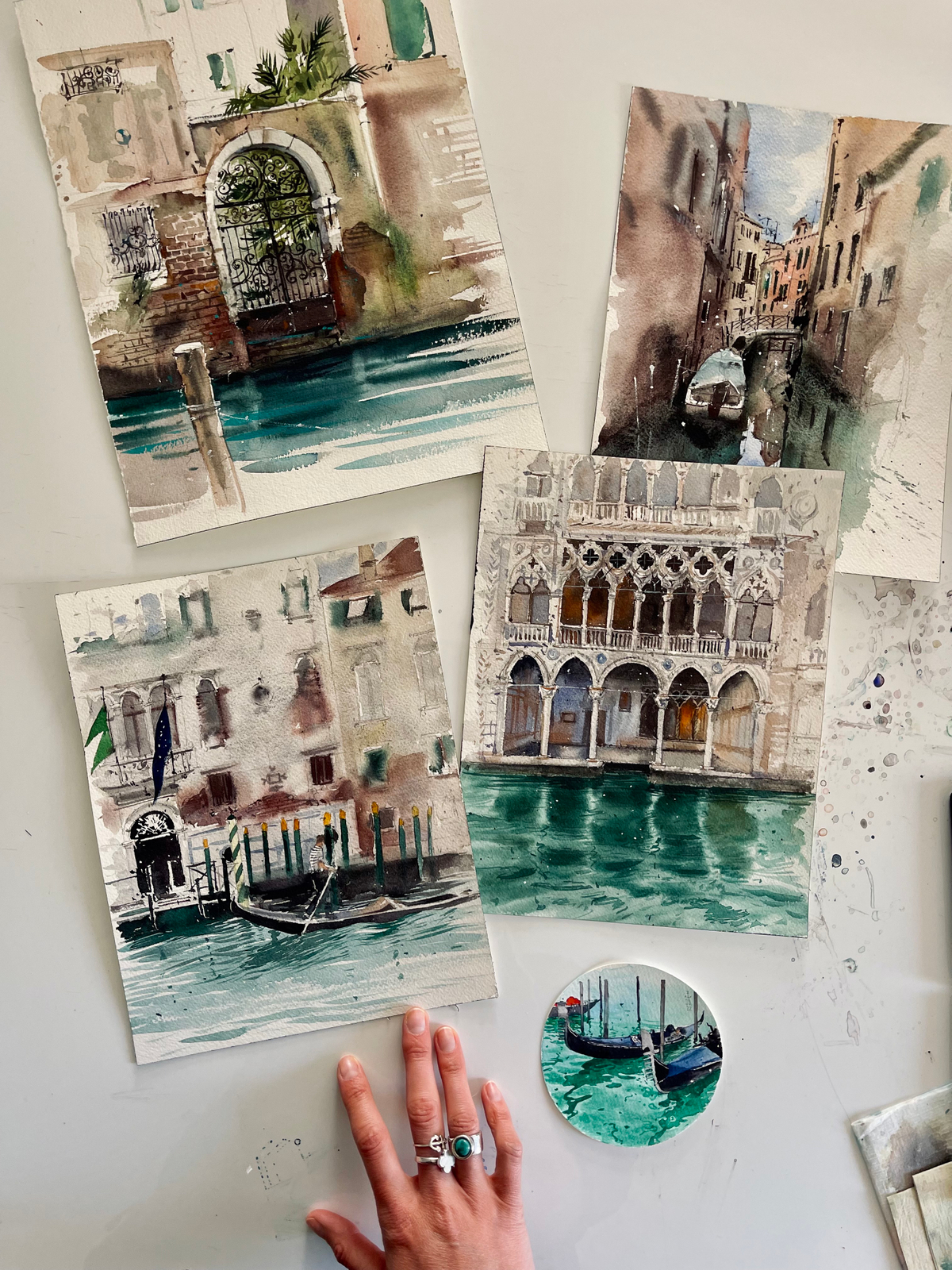 featured image thumbnail for Watercolour Tuscany with Julia Barminova
