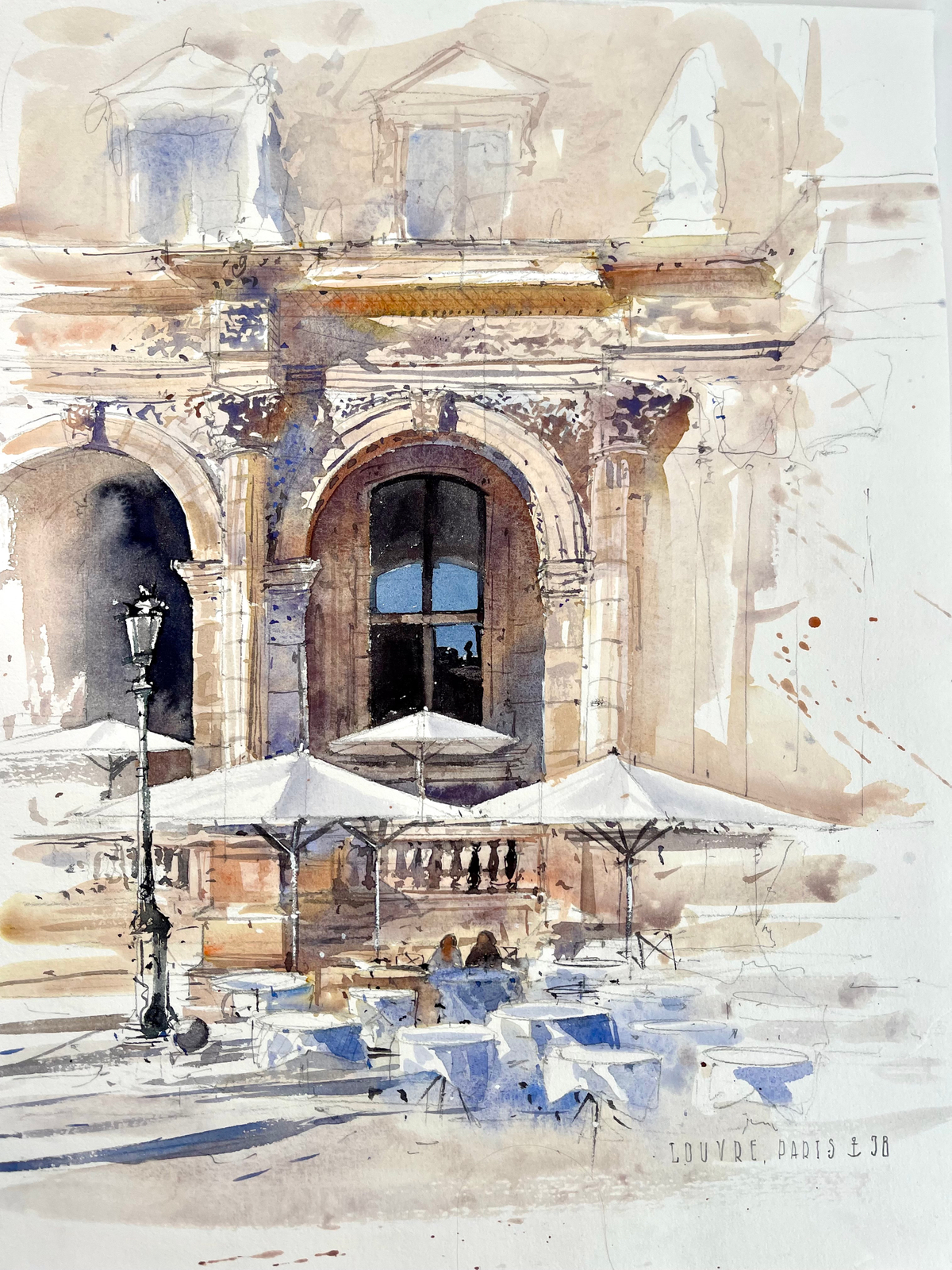 featured image thumbnail for Watercolour Tuscany with Julia Barminova