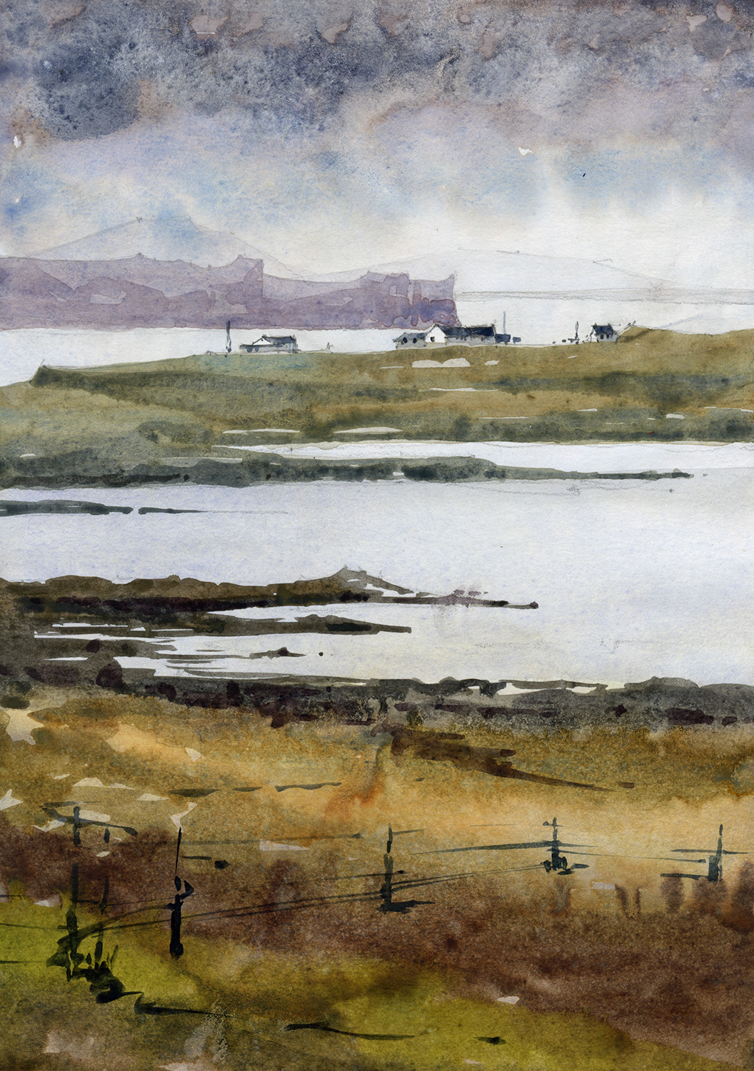 featured image thumbnail for Going Home-Sketching Scotland with Iain Stewart