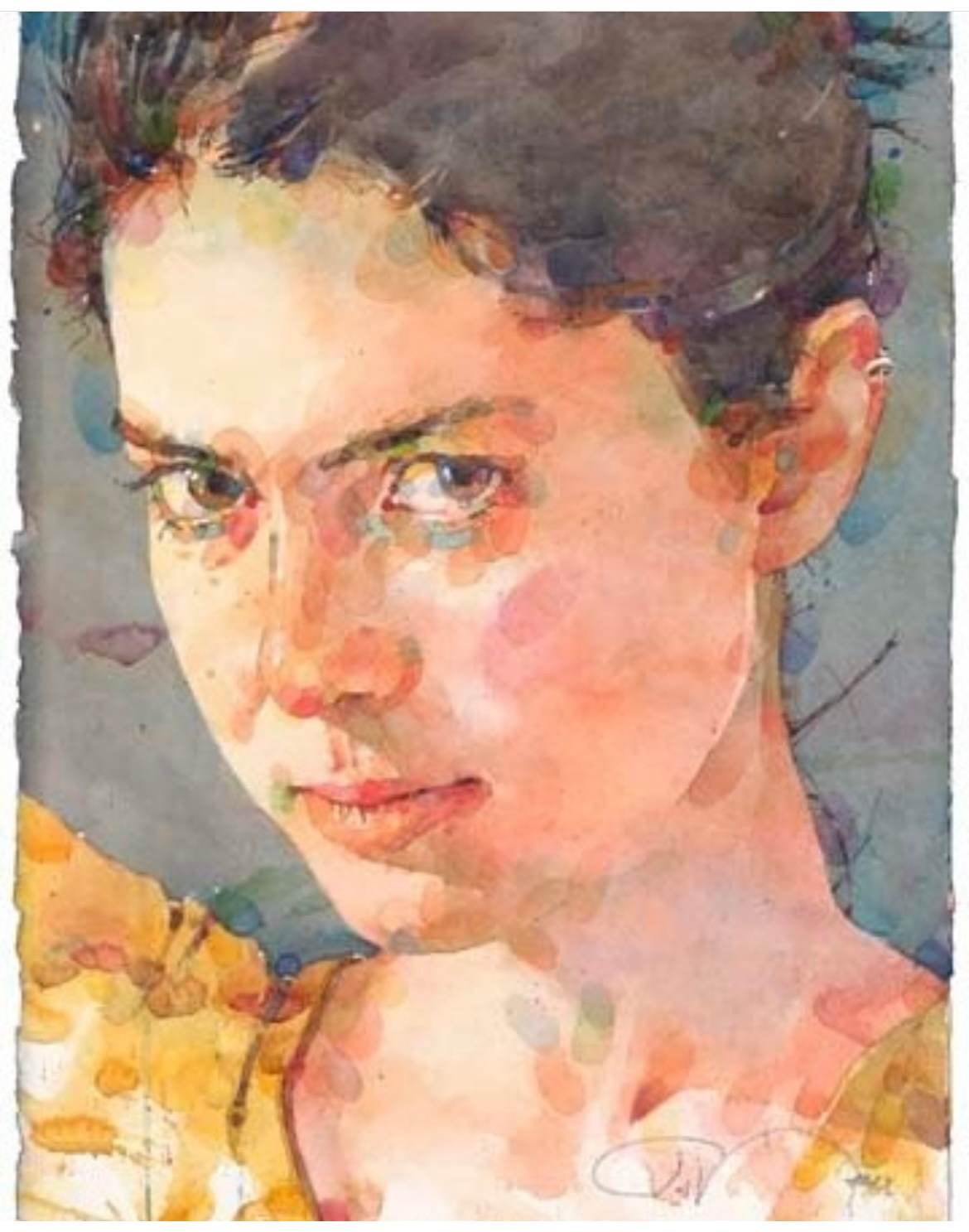 featured image thumbnail for Painting People from Photographs- Watercolor workshop with Ted Nuttall